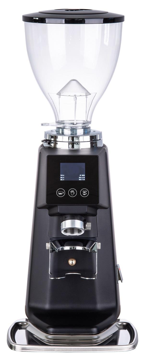 Silver Automatic Touchscreen Espresso Doserless Coffee Grinder 50HZ 60 HZ