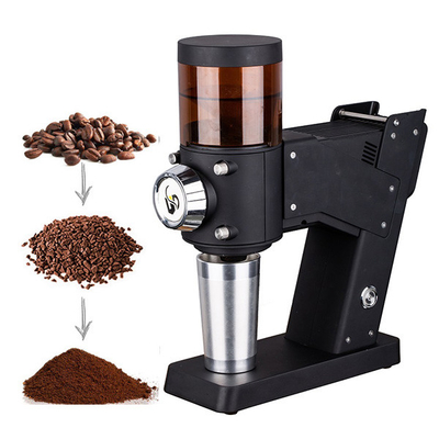 Aluminium ABS Plastic Commercial Coffee Grinder Coffee Bean Burr Espresso Grinder