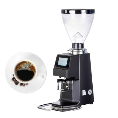 Coffee Shop Automatic Milk Frother Commercial Electric Conical Burr Grinder 1500RPM