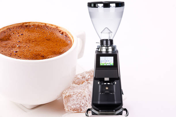 Professional Commercial Electric Burr Mill Espresso Conical Coffee Grinder Machine