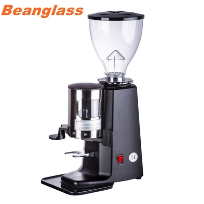Conical Burr Commercial Coffee Grinder Aluminium Alloy ABS