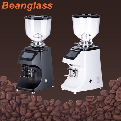 Professional Italian Commercial Burr Coffee Bean Grinder With LED Touchscreen