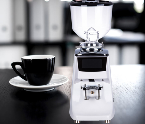 Espresso Touch Screen Coffee Grinder 83mm Titanium Metal Burr Coffee Grinder