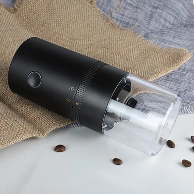 Small Automatic Conical Burr Portable Electric Coffee Bean Grinder With Multi Grind Setting