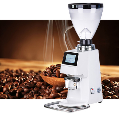 15kg 64mm Touch Screen Flat Burr Coffee Grinder OEM / ODM