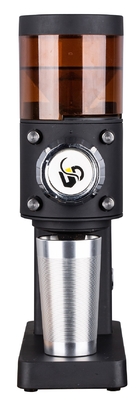 Travel Black White Portable Coffee Grinder Made Of Aluminum Alloy And ABS
