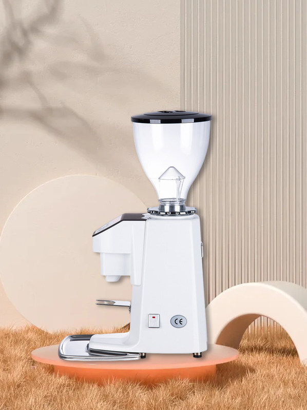 Burr Flat Wheel Doserless Coffee Grinder For Espresso