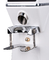 Aluminium alloy espress coffee grinder 64mm flat burr tochscreen grinder
