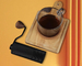Wood Grain Lightweight Outdoor Coffee Grinder Kitchen Supplies