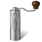 Portable Travel Mini Household Classic Metal Wood Hand Coffee Grinder Accessories Set