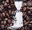Aluminium Alloy / ABS Espresso Grinding Machine Electric Flat Burr Coffee Grinder