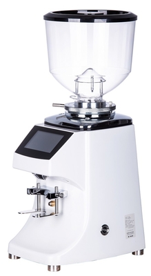 Touch Screen Commercial Coffee Grinder 550W Power Custom Voltage Aluminium Alloy/ABS 64mm Grinding Disc